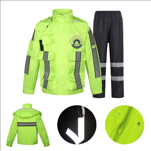 Reflective Rain Suit Set
